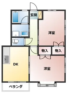 アルファレス正観寺【2階】の間取り
