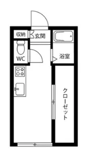 共学国際交流会館 長崎寮【2階】の間取り