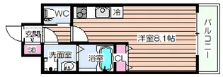 GRAND CINQ02【7階】の間取り