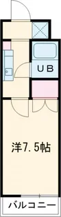 フラット75【5階】の間取り