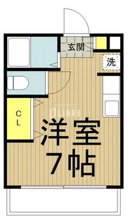 エステート田辺【1階】の間取り