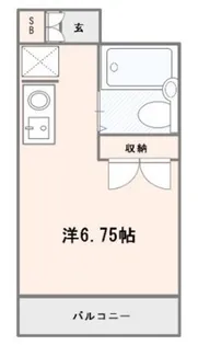 第3大野ビルサダサンズ【8階】の間取り