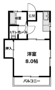 シャトレー鈴木【2階】の間取り