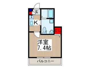 パ-クメゾン大宮【3階】の間取り