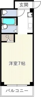 レジデンス山下【1階】の間取り