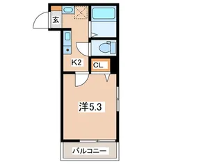 メルディア相武台2丁目【1階】の間取り