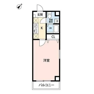 ヒルズ宮元町【7階】の間取り