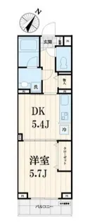 グランデール中目黒【2階】の間取り