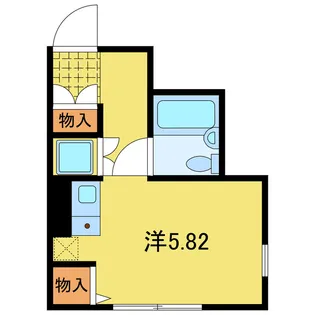 デュオメゾン北千住駅前【2階】の間取り
