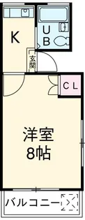 ガレール【2階】の間取り