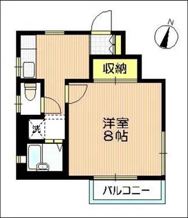 ヴェルドミール【2階】の間取り