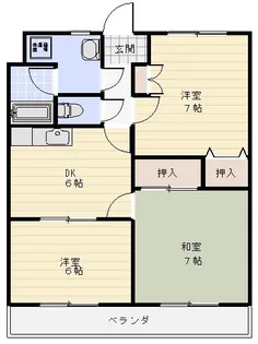 SOCIA優【1階】の間取り