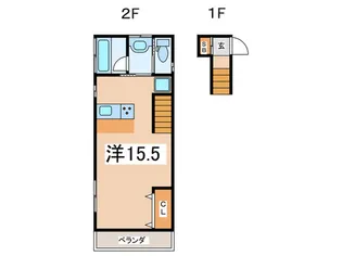 フォレスタ羽沢【2階】の間取り