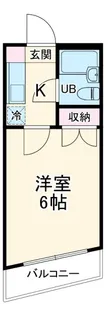 ローゼ湘南【2階】の間取り