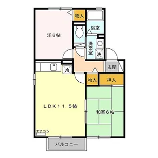 タントミール A【2階】の間取り