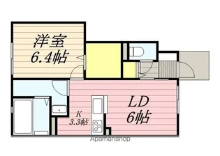 メゾンソレイユ A【1階】の間取り