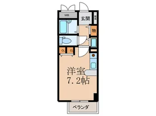 KINGSCOURTIII【8階】の間取り