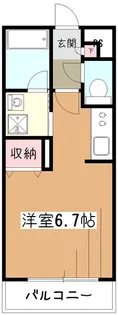 PLACIDO.K【4階】の間取り