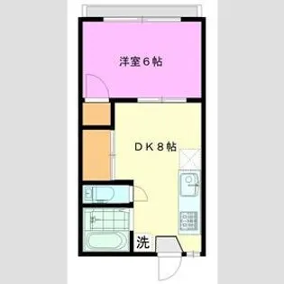 ソフィアハイツ【2階】の間取り