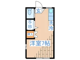 アクアリウス【2階】の間取り