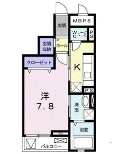 メゾン ド リッシュ【3階】の間取り