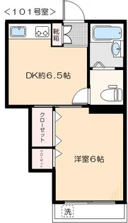エクセル西荻【1階】の間取り