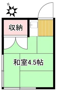大和荘【2階】の間取り