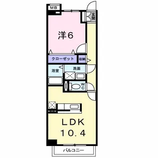 ルーナ・II【1階】の間取り