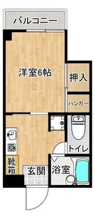 エーエフシーハイツ【3階】の間取り