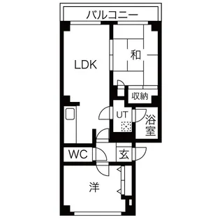 レジェンドリーM【3階】の間取り