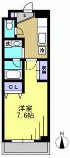 ビバス萩中【2階】の間取り