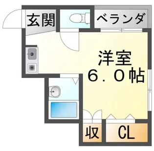 ハイムあこ【2階】の間取り