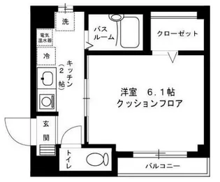 コーラル福志満【2階】の間取り
