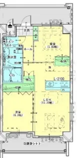 マハロ【5階】の間取り