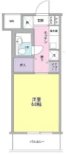 ポート旗の台【1階】の間取り