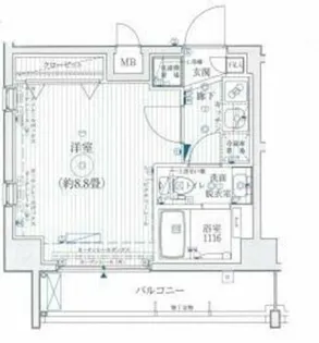 リライア東武練馬【3階】の間取り