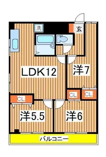 サンロード柏マンション【2階】の間取り