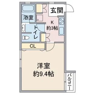 アディレーク武蔵小山【3階】の間取り
