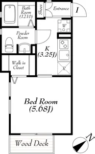 nero【1階】の間取り