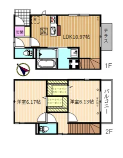 神奈川県川崎市麻生区片平4【一戸建】の間取り