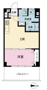 セントラルビル【4階】の間取り
