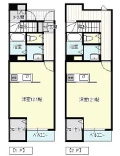 パークサイドZEN【1階】の間取り