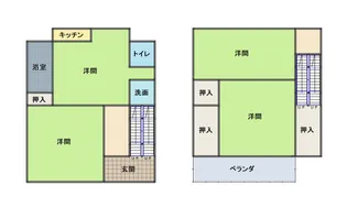広島県福山市引野町3【一戸建】の間取り