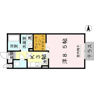 セジュール潤【2階】の間取り