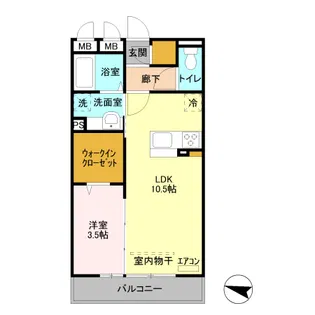 ステラタウン スピカ【2階】の間取り
