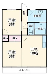 ミッキー【2階】の間取り