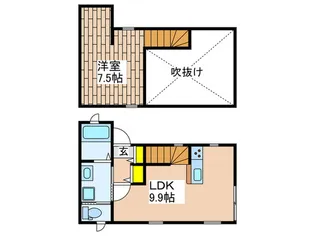 神奈川県藤沢市善行坂1【一戸建】の間取り