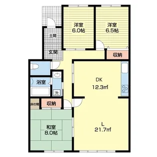 ラ・セゾン小金井【2階】の間取り
