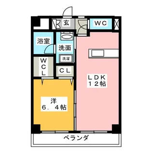 コンフォート スクエア【5階】の間取り