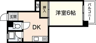 Bello中広【4階】の間取り